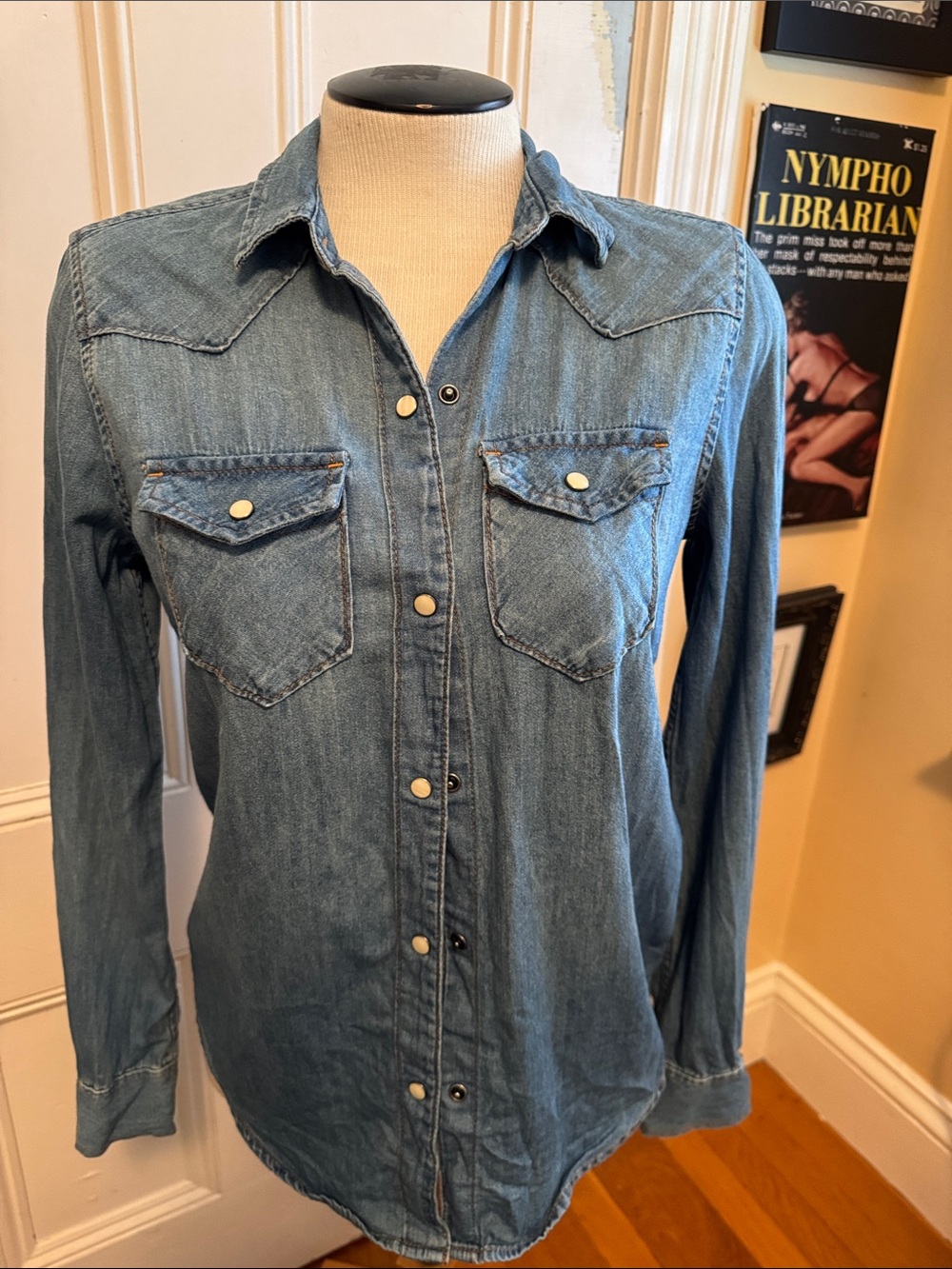 GAP 1969 Cotton Denim Western Shirt